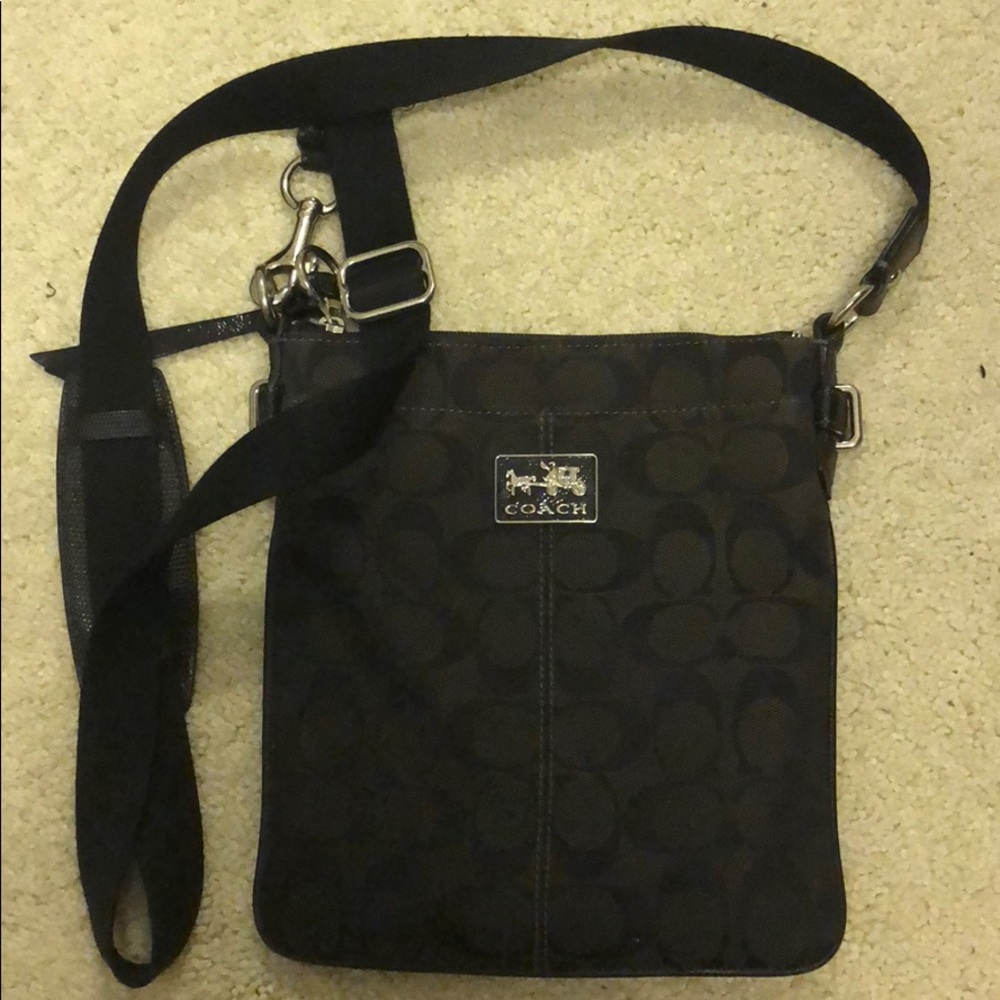 Coach Authentic Black Crossbody Purse